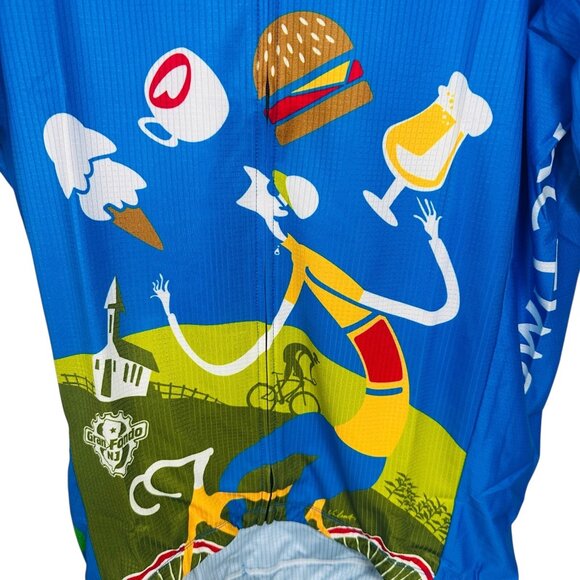 Pactimo Trek Mens Cycling Jersey Gran Fondo NJ Cycle Size L - Picture 5 of 10